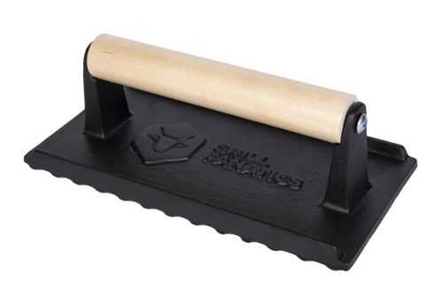 Grill Fanatics Cast Iron Meat Press