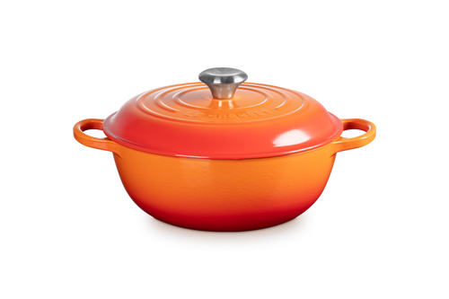 Le Creuset Marmite High Lid Casserole Signature 'Flame' Ø26cm / 4.1L