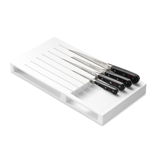 Wusthof Knife Drawer Insert for 7 Knives - White - Plastic 43x22cm