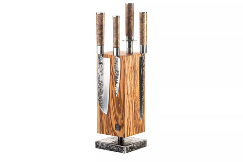 Forged Magnetic Knife Block Rotating