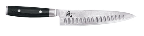 Yaxell Chef's Knife with Non-Stick Dimples 20cm 'Ran Damascus'