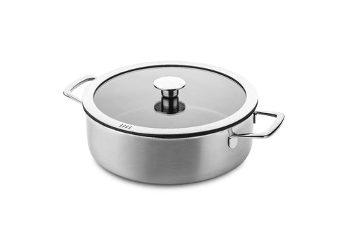 DUCQ Frying Pan Ø26cm / 4L Downdraft 'Ceramic Non-stick Coating'