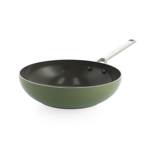 BK Sartén wok Ø28cm / 3.7L 'Sublime Olive Green'