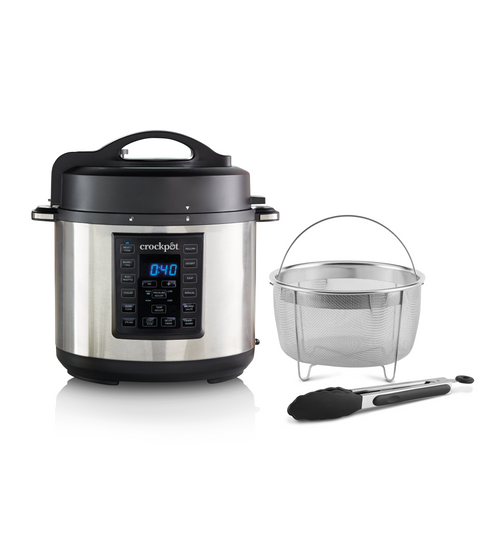 Crockpot Express Pentola 5,6L Incl. Cestello vapore e Pinze CR089