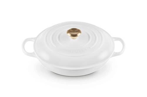Le Creuset Campagnard Signature 'White' ø30cm / 3.5L