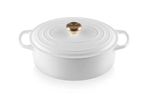 Le Creuset Signature Oval Casserole 'White' Ø31cm / 6.7L