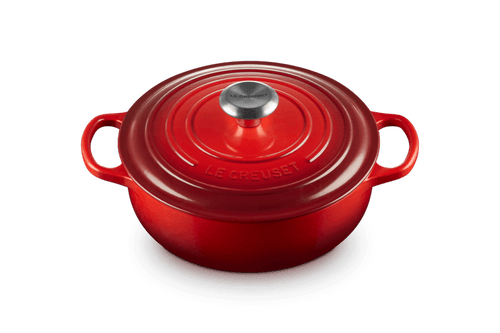Le Creuset Sauté Pan Signature 'Cerise' 24cm / 3.4L