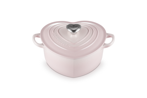 Le Creuset Heart Signature Casserole 'Shell Pink' Ø20cm / 1.9L