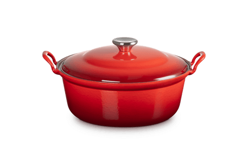 Le Creuset Casserole Dish Faitout 'Cherry Red' Ø28cm / 4.9L