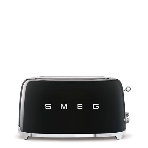 Smeg Toaster 2x4 'Black' TSF02BLEU