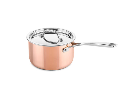 DUCQ Copper Saucepan Ø16cm / 1.5L