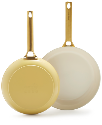 Greenpan Frying Pan Set 20/26cm 'Sunshine Yellow'