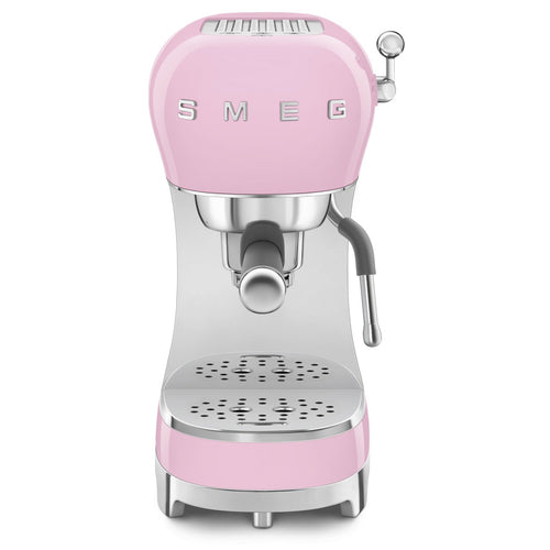 Smeg Manual Espresso Machine 'Pink' ECF02PKEU