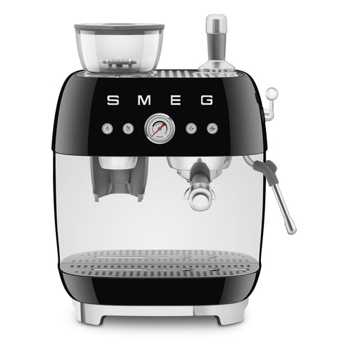 Smeg Espresso Coffee Machine 'Black' EGF03BLEU