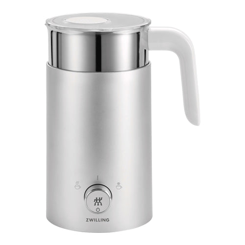 Zwilling Milk Frother Silver 200ml hot / 400ml cold 'Enfinigy'