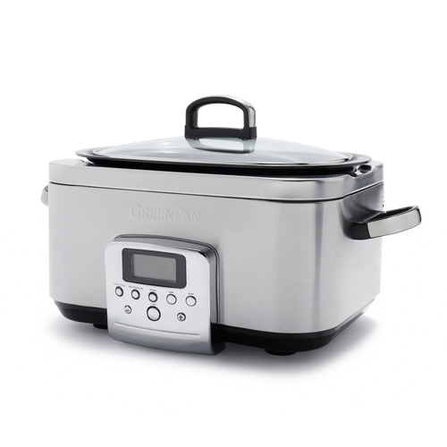 Greenpan Slow Cooker Stainless Steel 6L