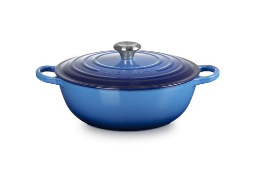 Le Creuset Signature Marmite 28cm / 4.9L 'Azure'