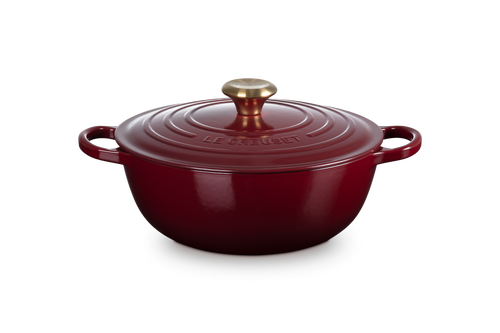 Le Creuset Marmite Casserole Signature 'Garnet' Ø26cm / 4.1L