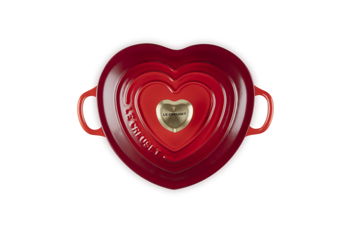 Le Creuset Country Heart Ø20cm / 1L 'Cherry Red'