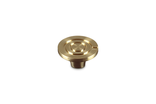 Le Creuset Lid Knob Gold Stainless Steel Ø4.5cm 'Crucible 100 Years'