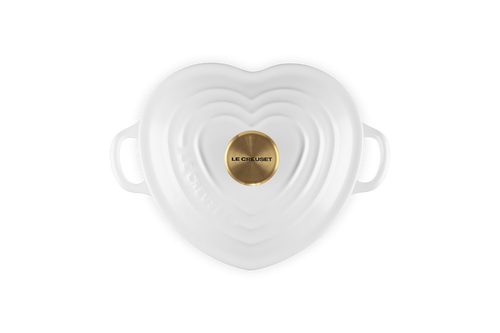 Le Creuset Country Heart Ø20cm / 1L 'White'