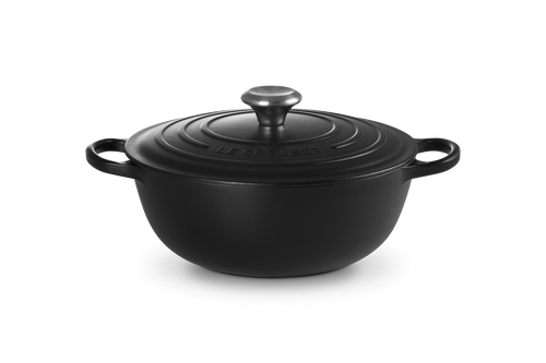 Le Creuset Marmite Casserole Signature 'Matte Black' Ø26cm / 4.1L