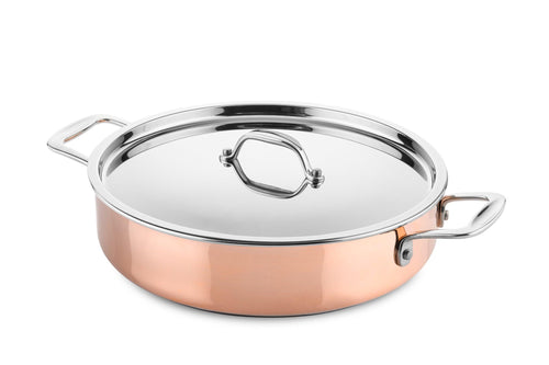 DUCQ Copper Casserole Ø28cm / 4L