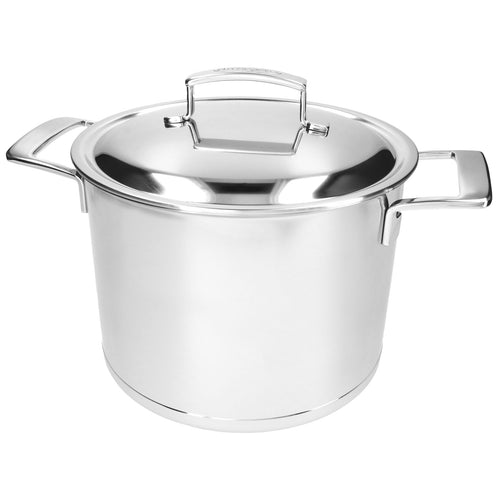 Demeyere Soup Pot with Double-Walled Lid 'Silver 7' Ø24cm / 7.5L