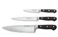 Wusthof 3-Piece 'Classic Black' Knife Set (with carving knife)