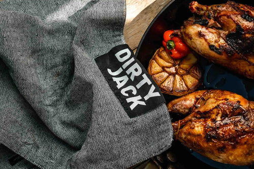 Dirty Jack Cooking Cloth Charcoal 'Black Label'
