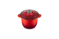 Le Creuset Cocotte Every / Traditional Rice Cooker 'Cherry Red' Ø18cm / 2L