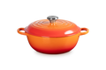 Le Creuset Marmite High Lid Casserole Signature 'Flame' Ø26cm / 4.1L