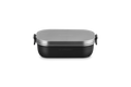 Le Creuset Lunchbox 22x15cm Matte Black 'On The Go'
