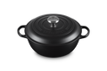 Le Creuset Marmite Dutch Oven High Lid Signature 'Matte Black' Ø26cm / 4.1L