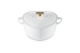 Le Creuset Signature Heart Casserole 'White' Ø20cm / 1.9L