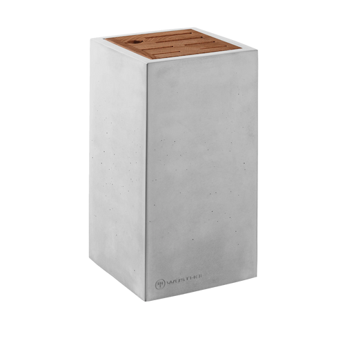 Wusthof Knife Block 7 Knives Concrete with Thermo Beech Insert