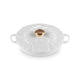 Le Creuset Campagnard Signature 'Blossom White' ø26cm / 2.2L