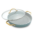 Greenpan Grill Pan Ø28cm 'Padova Skyblue'