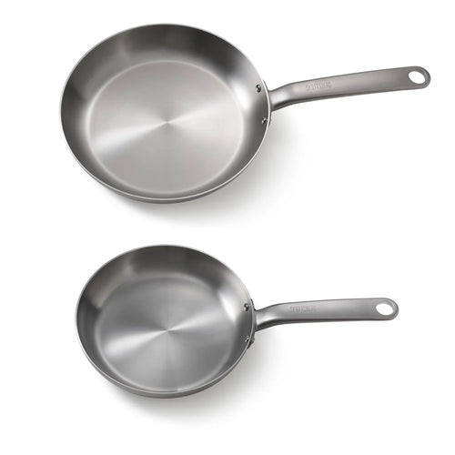 Skottsberg Frying Pan Set 24/28cm 'Stainless Steel'