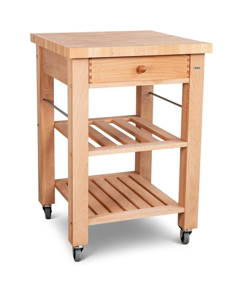 Carrello da cucina Butler in legno massello M-600
