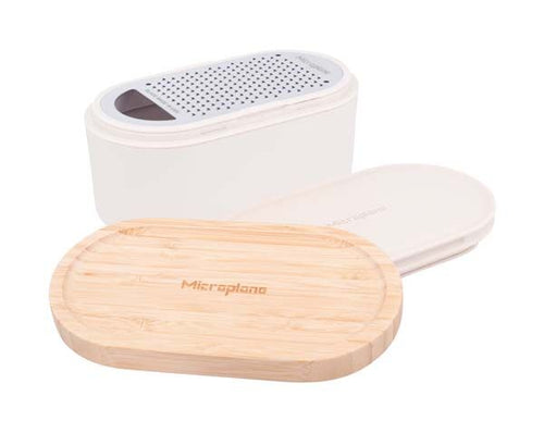 Microplane Container Grater 'Cashmere bamboo'