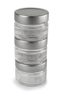 Peugeot 3 glass reservoirs for 'Maestro' pepper mill & felt-tip pen