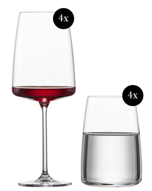 Zwiesel Glas Vivid Senses 8-piece 'All Senses' set