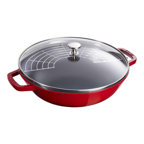 STAUB Wok with glass lid Ø30cm / 4.19L