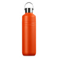 Le Creuset Large Drinking Bottle 1L Orange-Red 'On The Go'