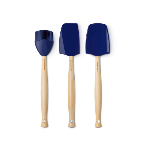 Le Creuset Premium Spatula Set 3pc. 'Azure'