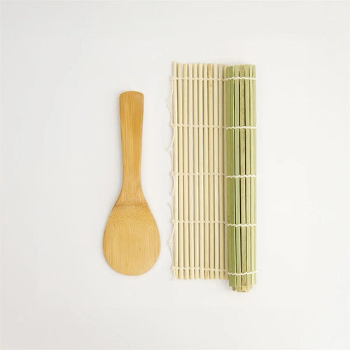 Tokyo Design Studio Sushi rolling mat 24x24cm with spatula