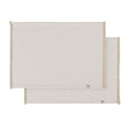 Walra Placemat 2pcs. 35x48cm 'Sweet Raffle' White/Sand