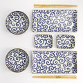 Tokyo Design Studio Sushi Giftset 'Ten Karakusa' 8 pieces / 2 persons