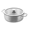 DUCQ Frying Pan Ø26cm / 4L Downdraft 'Stainless Steel'